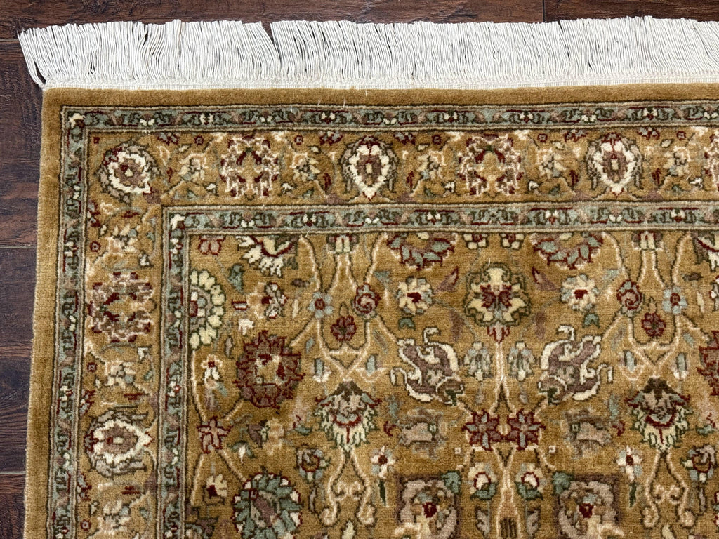 Persian Runner Rug 3x8, Traditional Wool Runner Rug for Hallway or Kitchen, Pak Persian Rug, Fine 225 KPSI