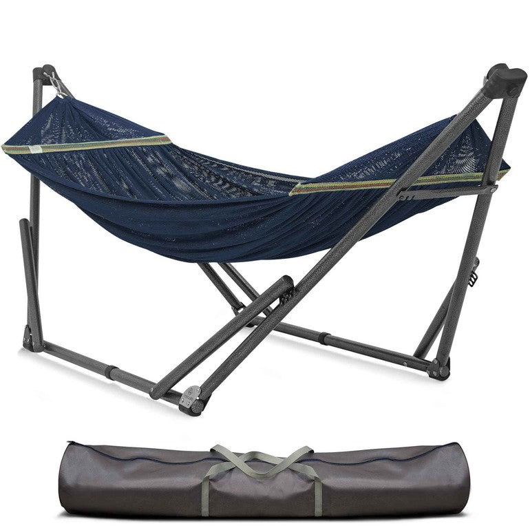 Tranquillo Uniki Canvas Hammock with Stand for Ultimate Relaxation