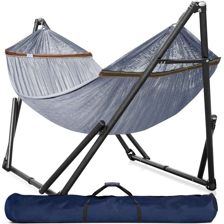 Tranquillo Universal Hammock with Medium Size Stands for Ultimate Relaxation - Ideal Universal Hammock Stands - Medium Size