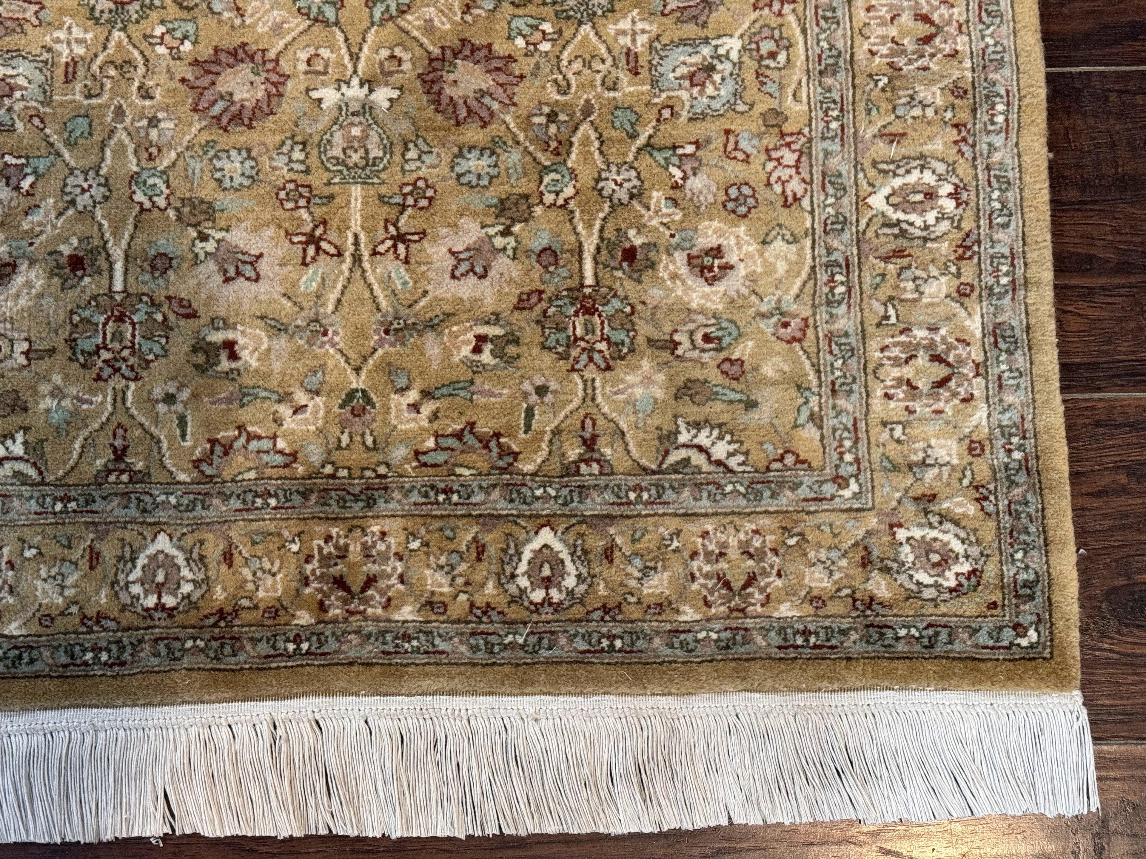 Persian Runner Rug 3x8, Traditional Wool Runner Rug for Hallway or Kitchen, Pak Persian Rug, Fine 225 KPSI