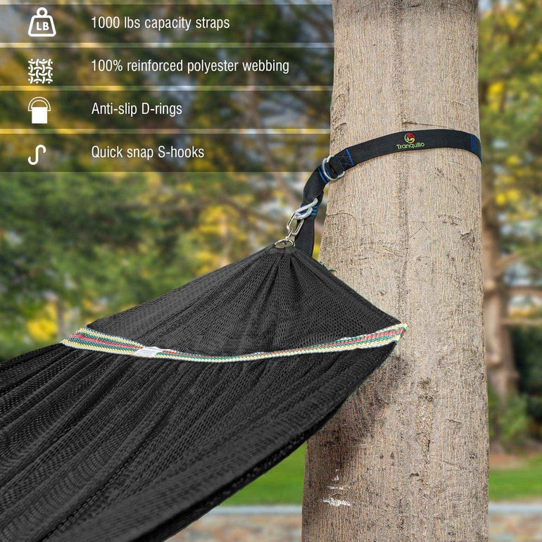 Tranquillo Universal 2-Person Double Hammock for Ultimate Relaxation