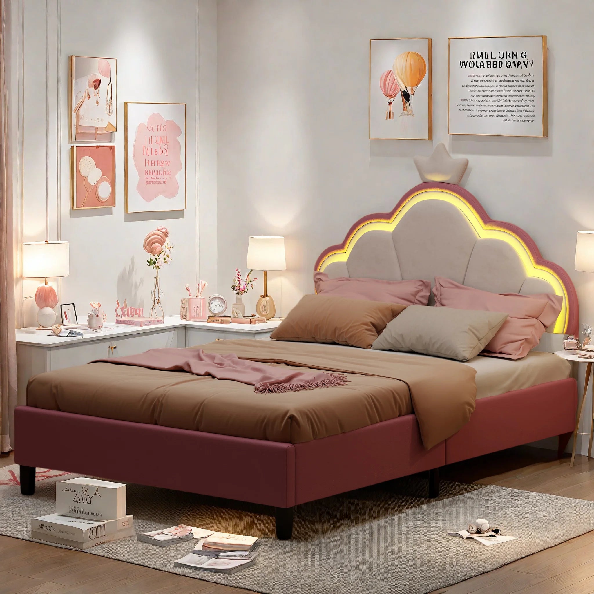 Modern Upholstered Bed