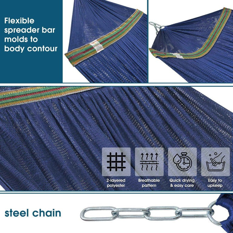 Tranquillo Original Collapsible Hammock with Stand for Ultimate Relaxation