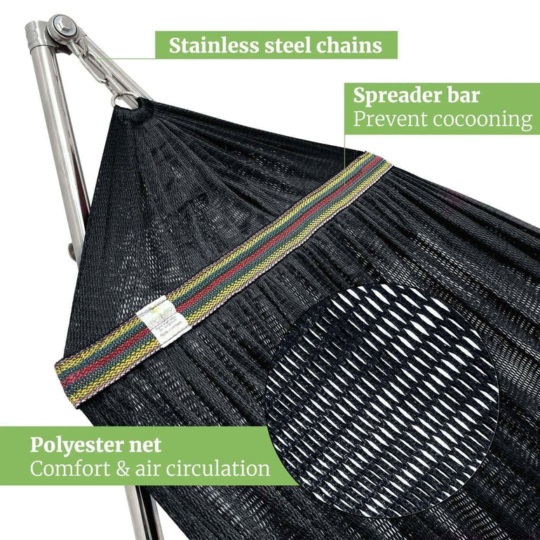 Tranquillo Universal Stainless Steel Hammock Stand for Ultimate Relaxation