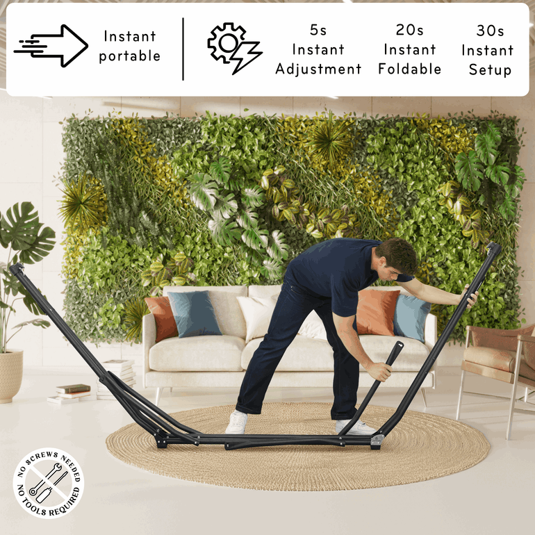 Tranquillo UniGen Transforming Hammock Stand for Ultimate Relaxation
