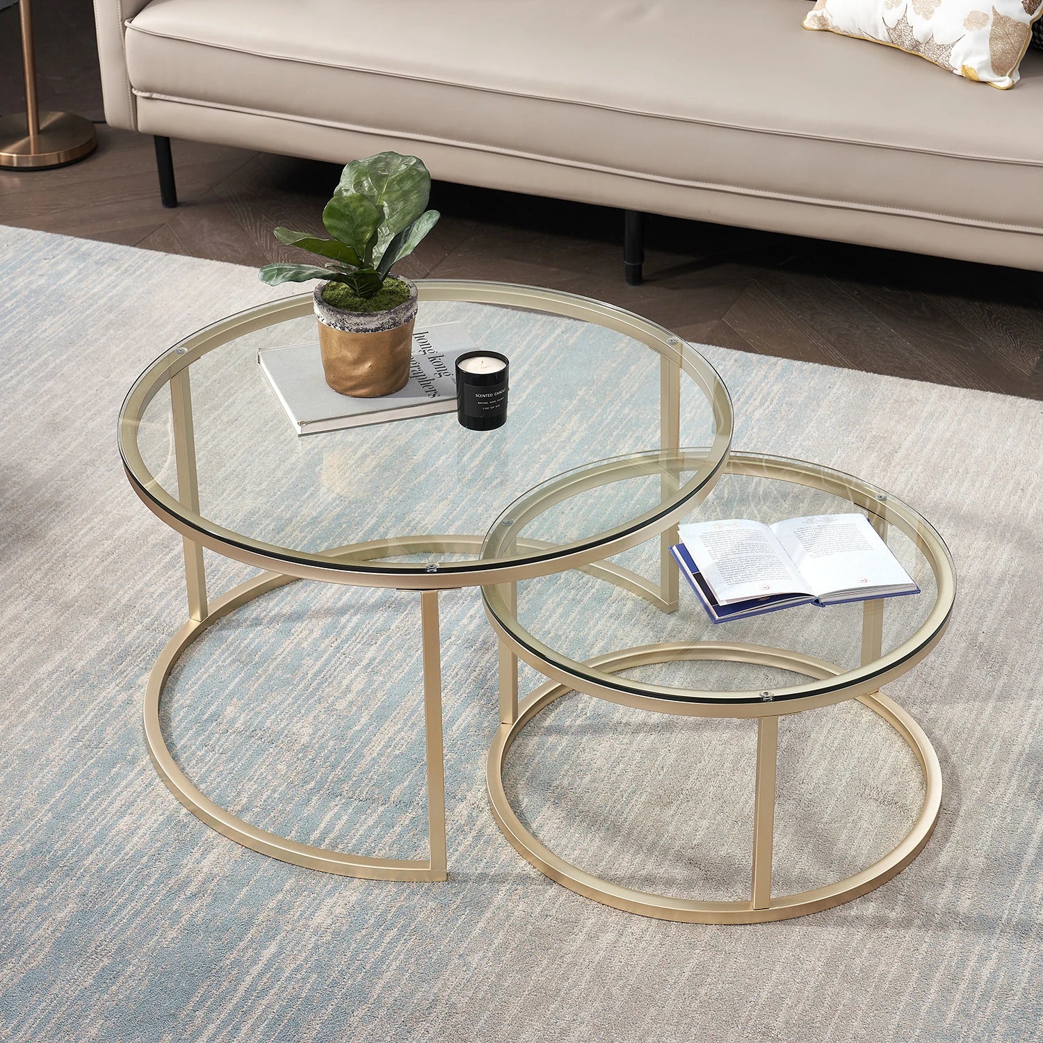 2 in 1 Iron Coffee Table