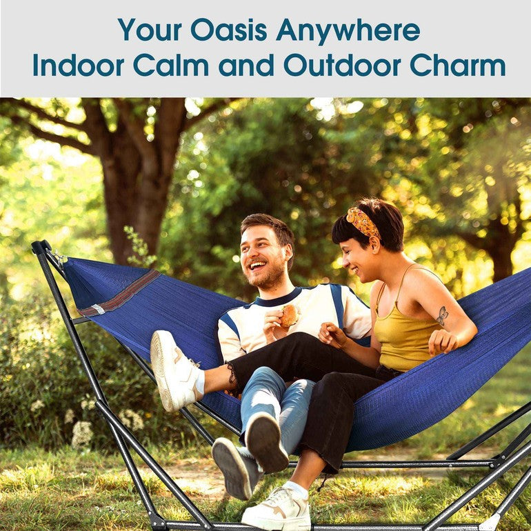 Tranquillo Original Collapsible Hammock with Stand for Ultimate Relaxation