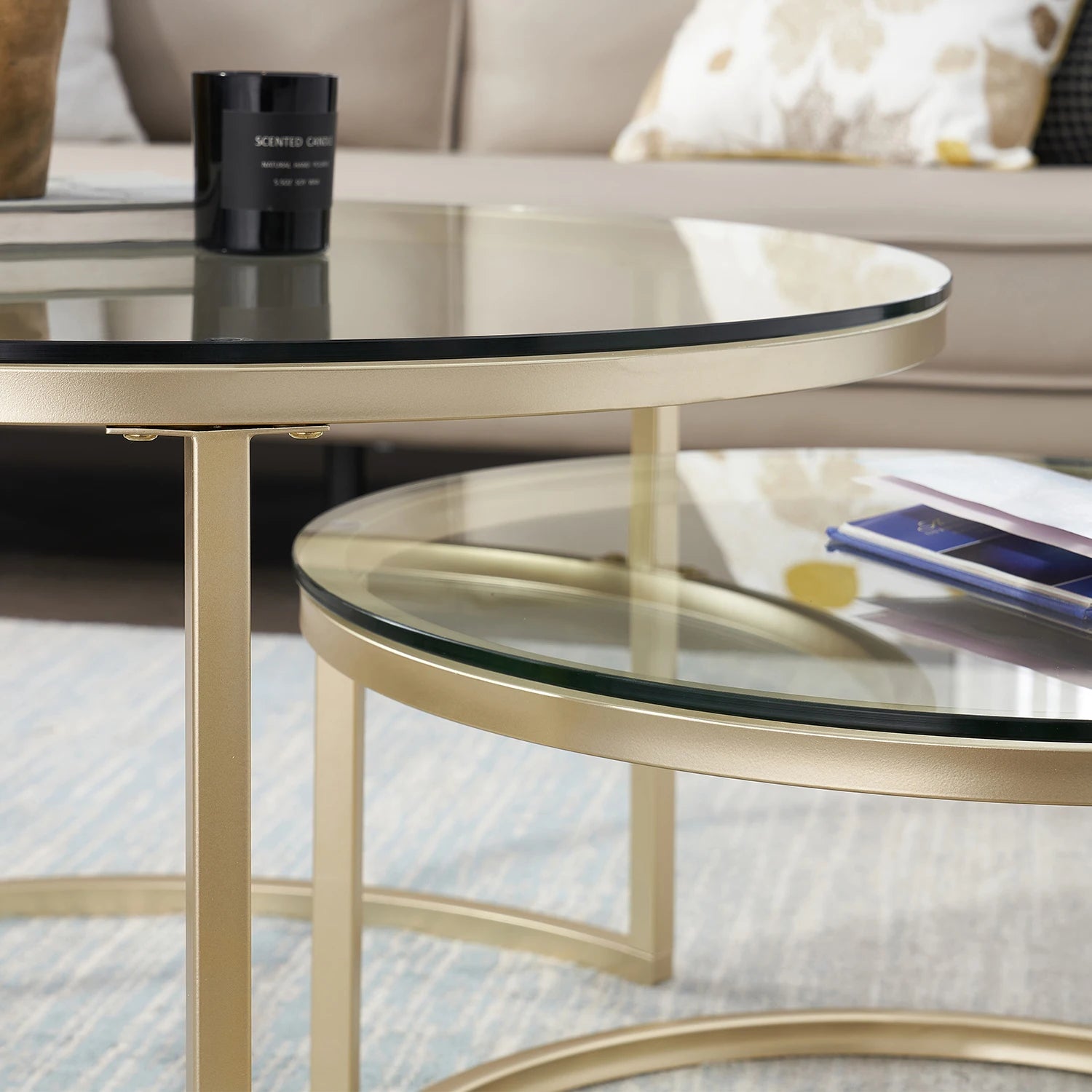 2 in 1 Iron Coffee Table